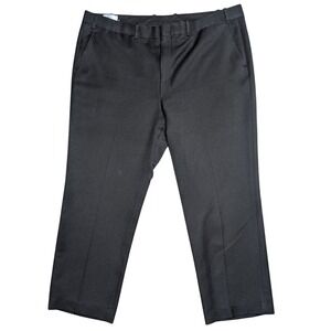 GALA Sz. 44 Black Straight Leg Dress‎ Pant Big Tell Lightweight Dress Pant